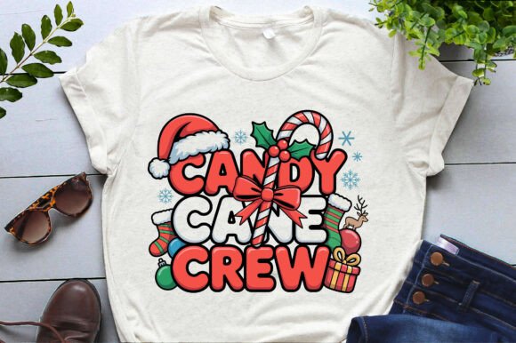 Candy Cane Crew: Festive Illustrations