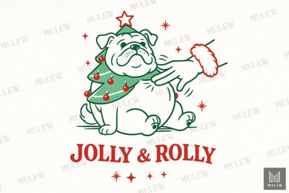 Funny Christmas Bulldog Sublimation PNG Review