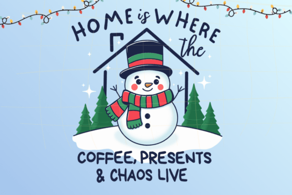 Funny Cute Snowman Png Christmas Quote Illustrations