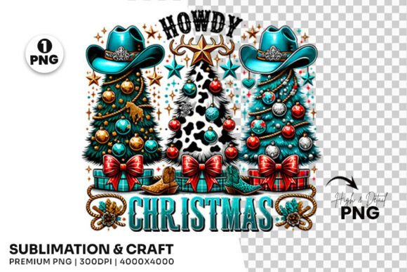 Howdy Cowboy Christmas Sublimation PNG Review