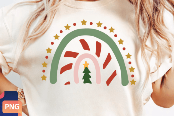 Review: Christmas Rainbow PNG Clipart for Illustrations