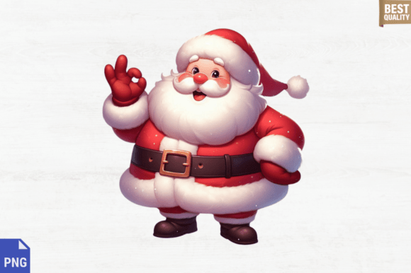 Santa Clipart Christmas Illustrations Review